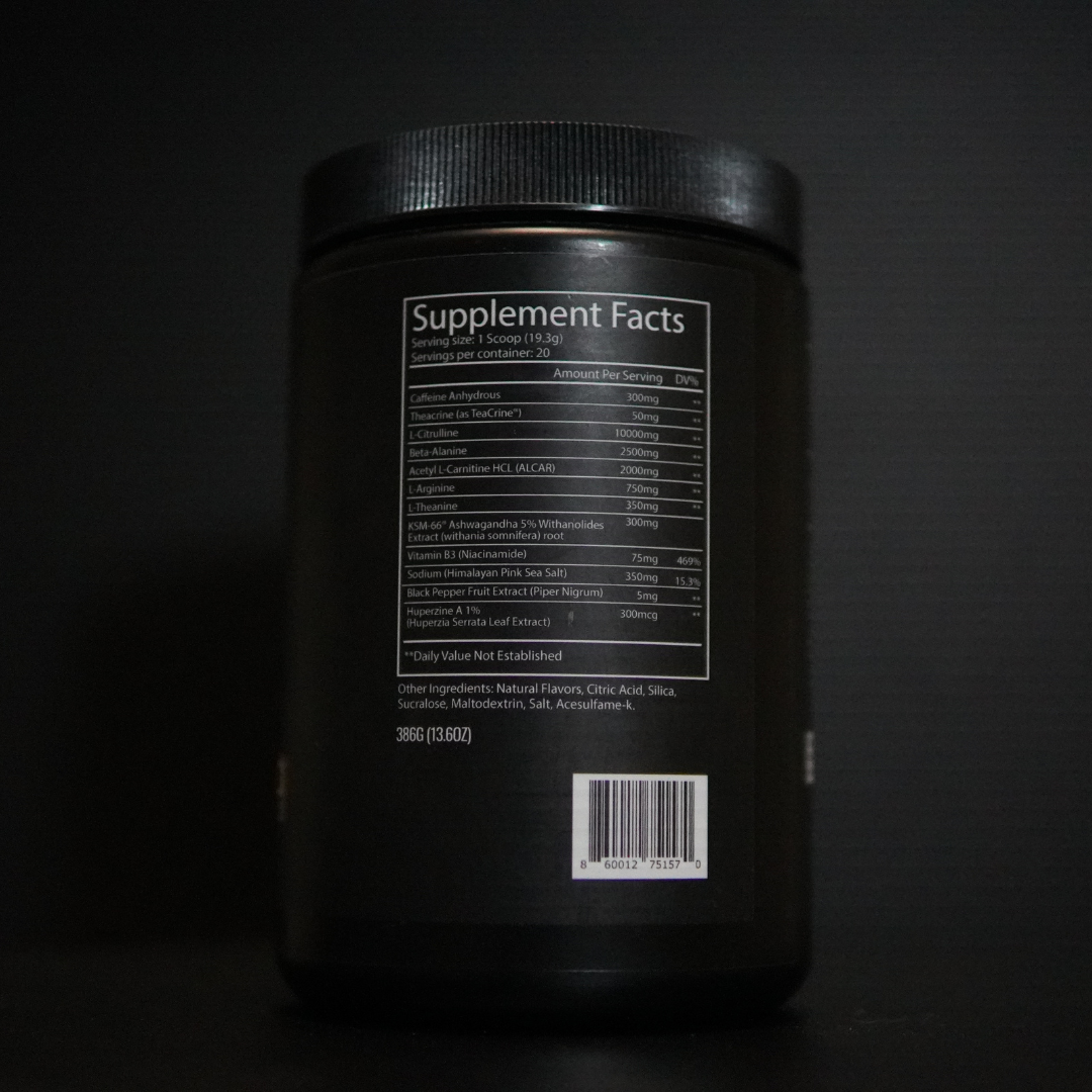 Troponin Supplements Training Stack - Pre and Intra-Workout Supplement Bundle for Energy and Muscle Growth