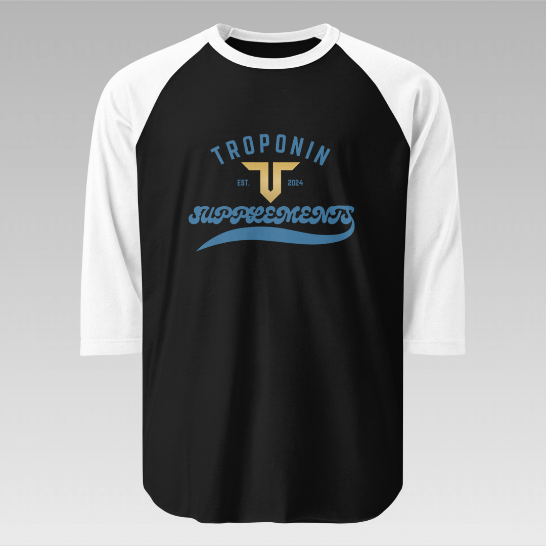 3/4 Sleeve Retro Raglan