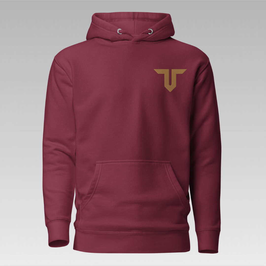 Troponin Supplements Hoodie - Soft, cozy hoodie crafted with a cotton-polyester blend, featuring a front pouch pocket, matching drawstrings, and a 3-panel hood for ultimate comfort.