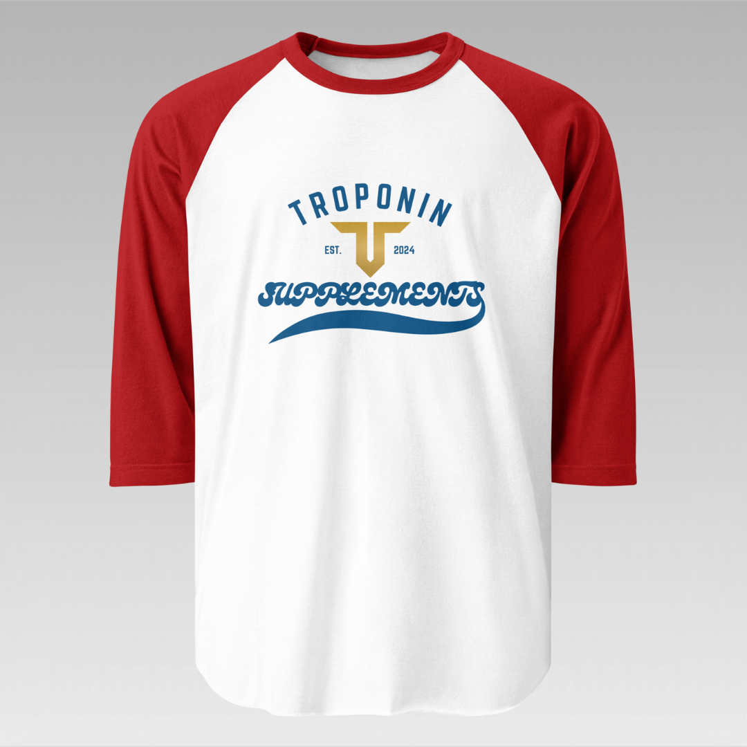 3/4 Sleeve Retro Raglan