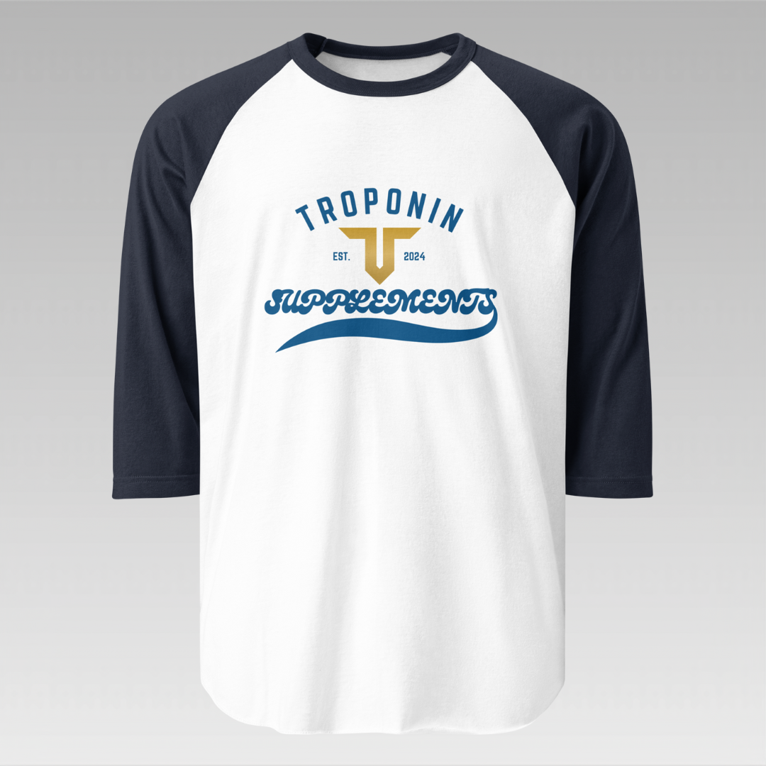 3/4 Sleeve Retro Raglan