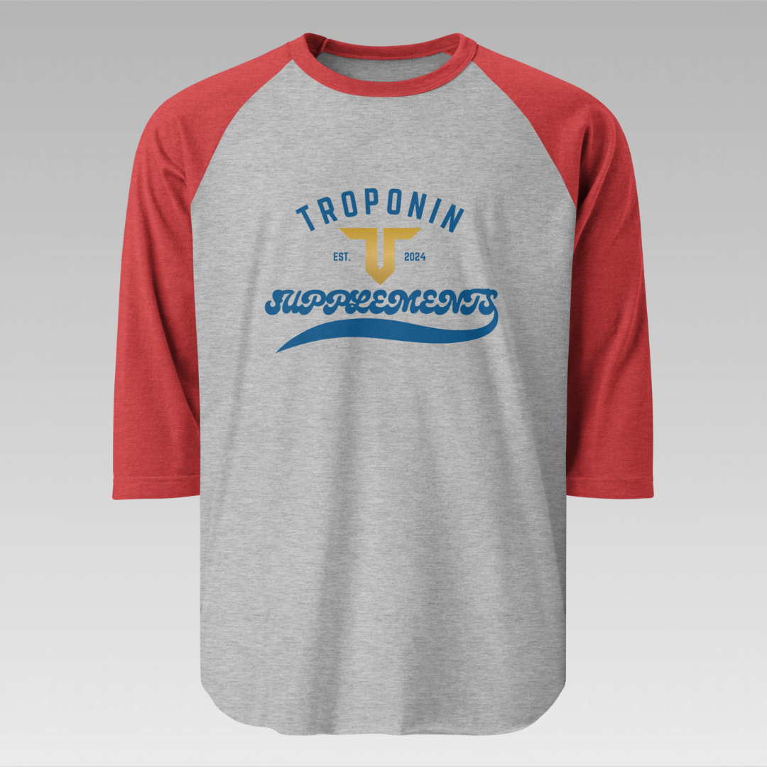 3/4 Sleeve Retro Raglan