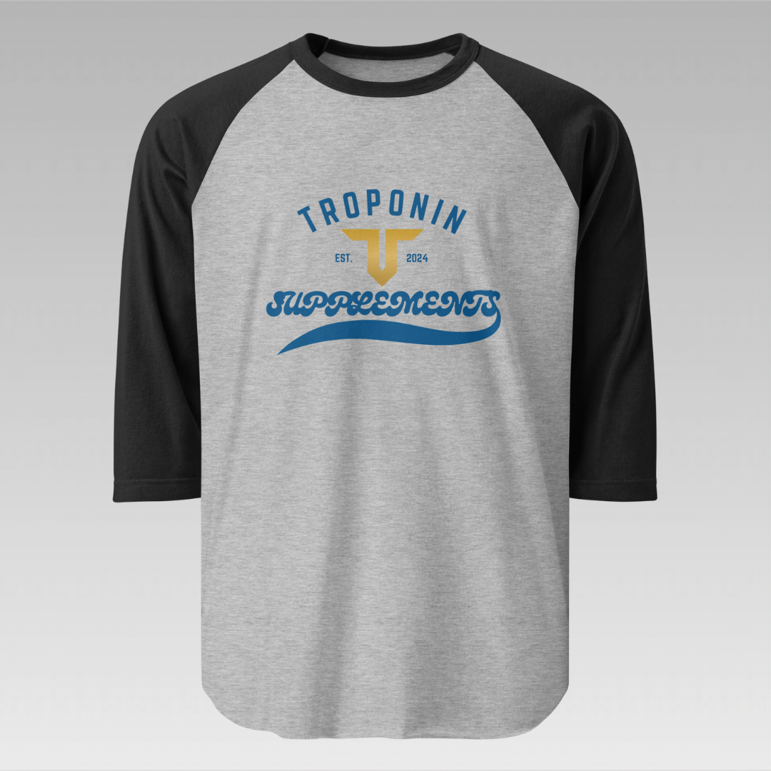 3/4 Sleeve Retro Raglan