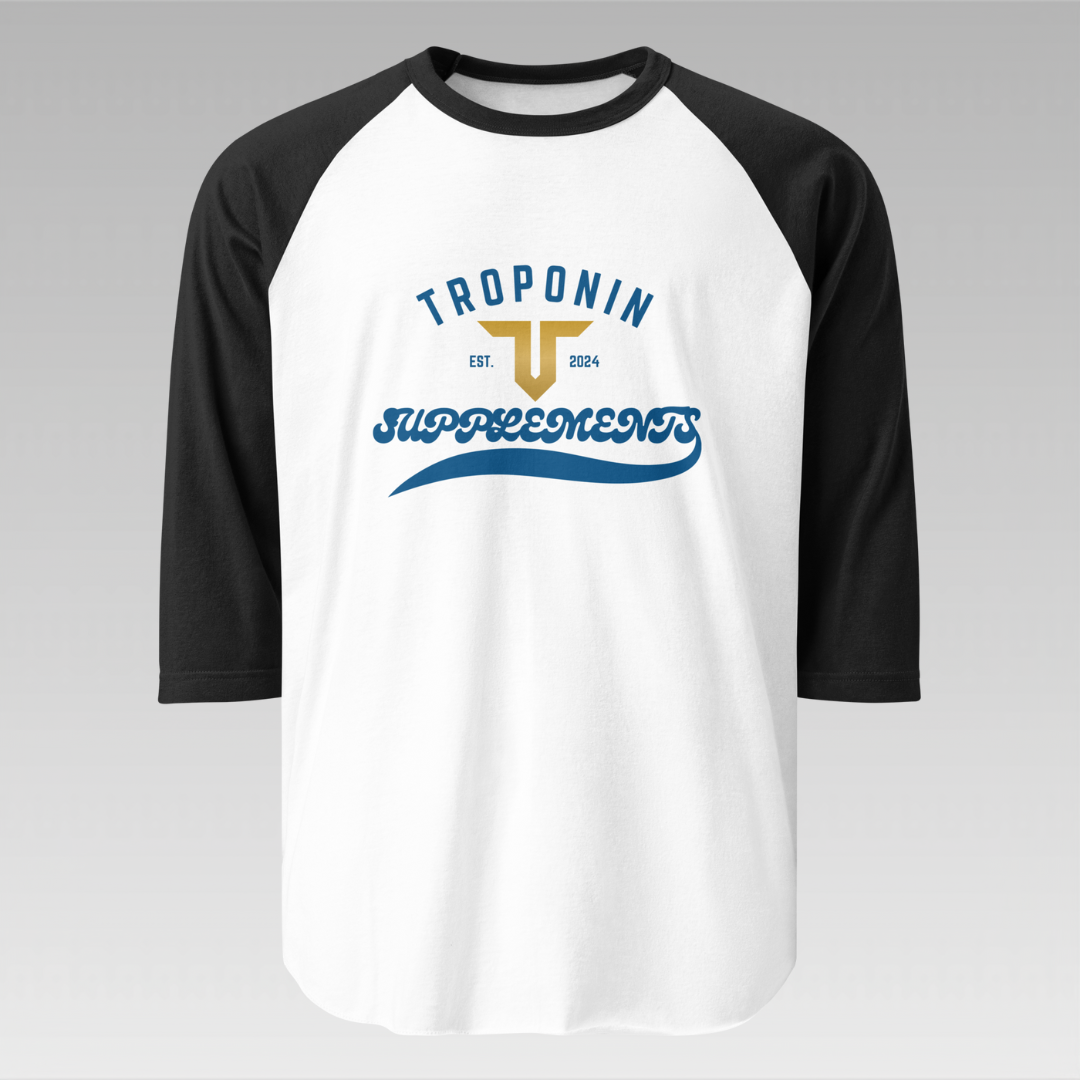 3/4 Sleeve Retro Raglan