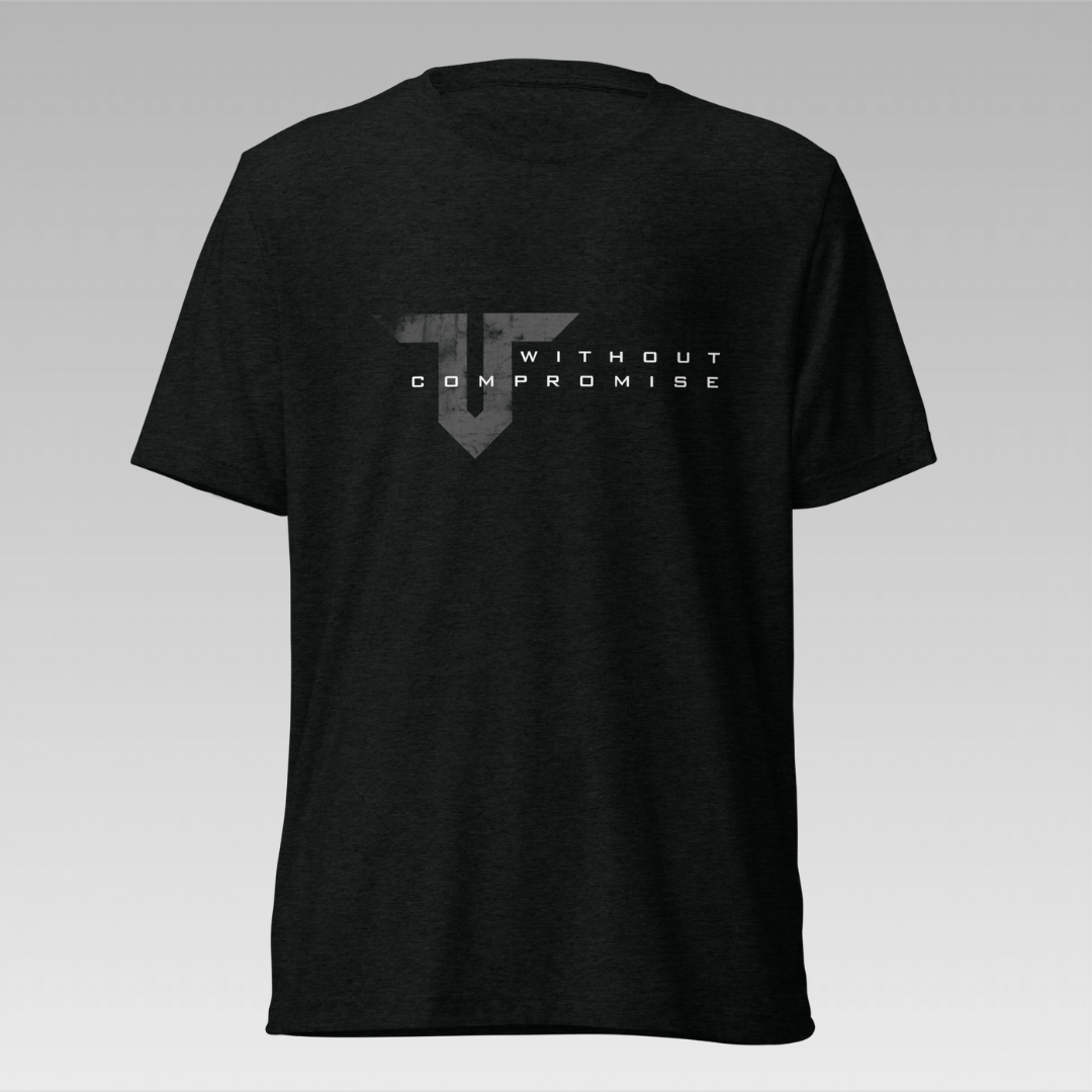 Durable pre-shrunk workout tee – breathable fitness shirt