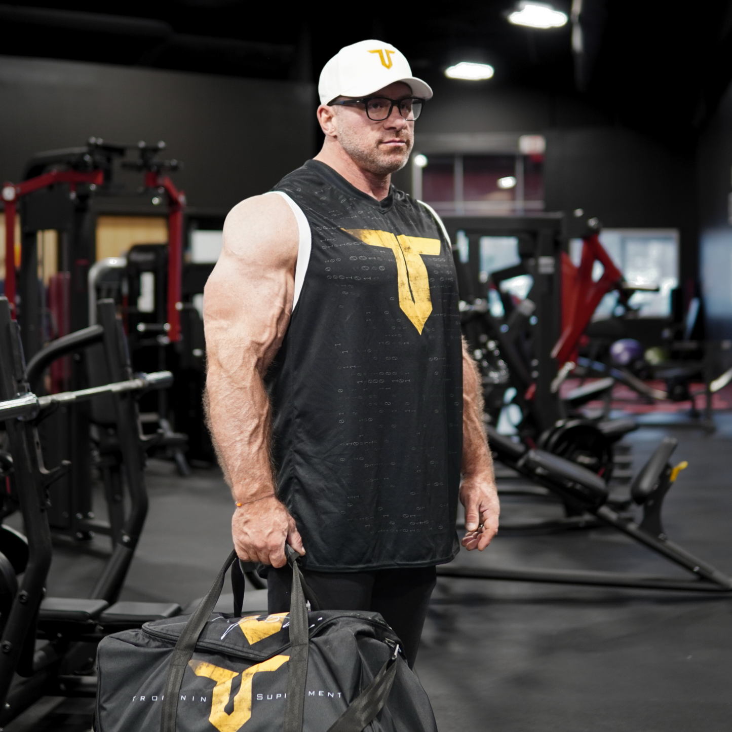 Double T Logo Jersey - Stylish basketball jersey made from 100% recycled polyester, designed for comfort and performance with moisture-wicking fabric and UPF50+ protection.