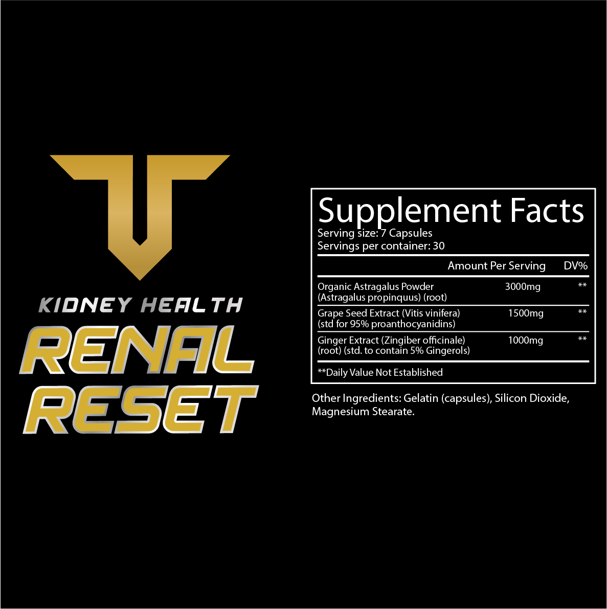 Renal Reset Wholesale Case (20 Units) - Troponin Supplements