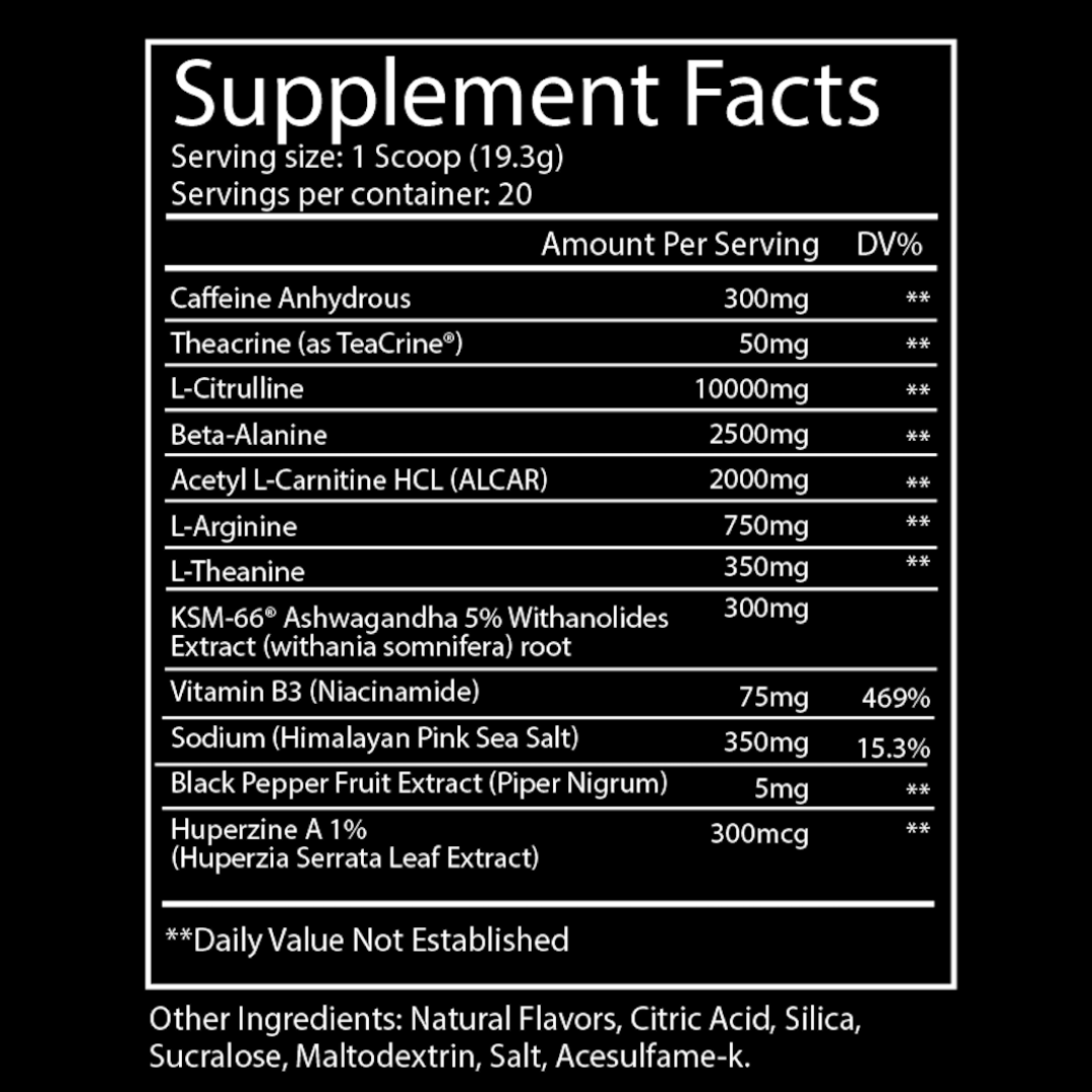 WTF Pre-Workout