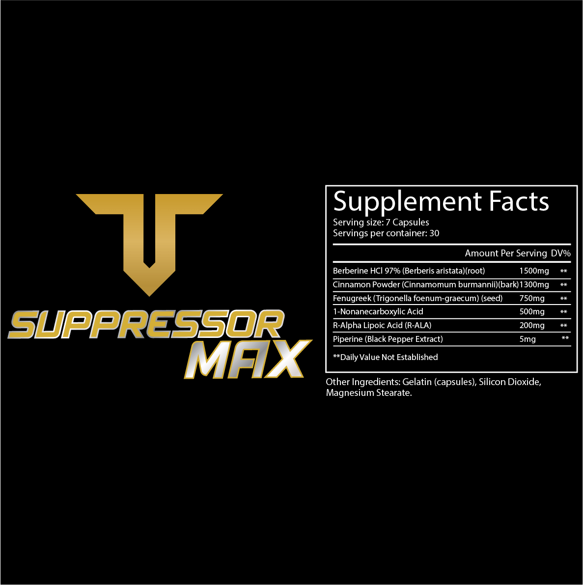 Suppressor Max Wholesale Case (20 Units) - Troponin Supplements