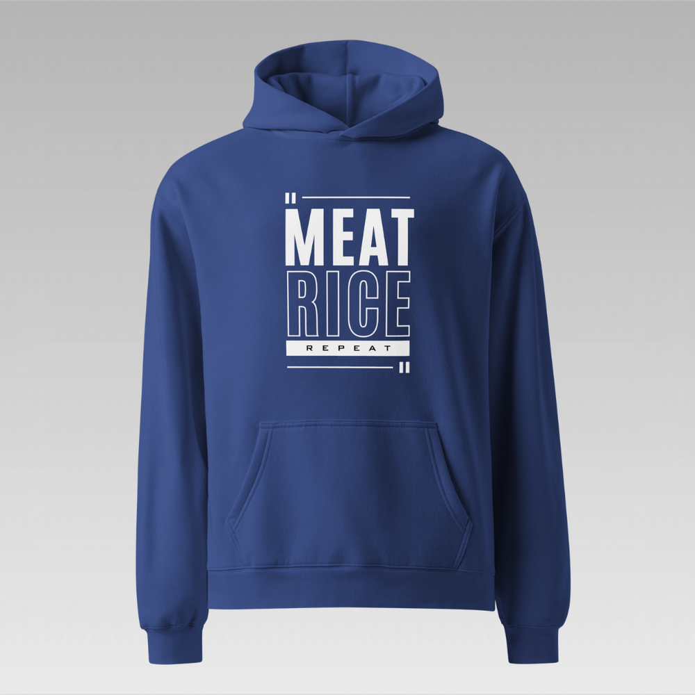 
                  
                    Meat Rice Repeat Hoodie
                  
                