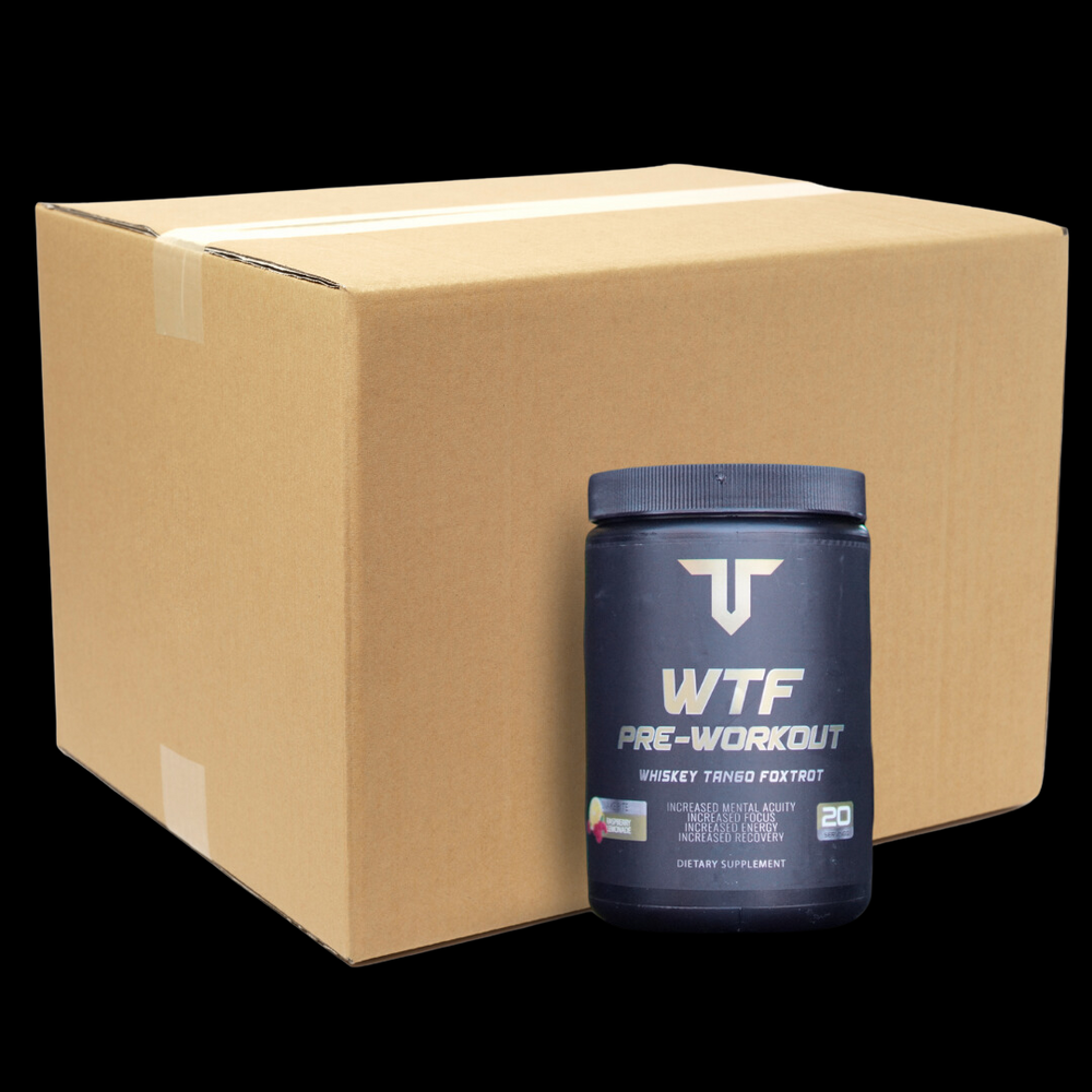 WTF Pre-Workout Wholesale Case (12 Units)