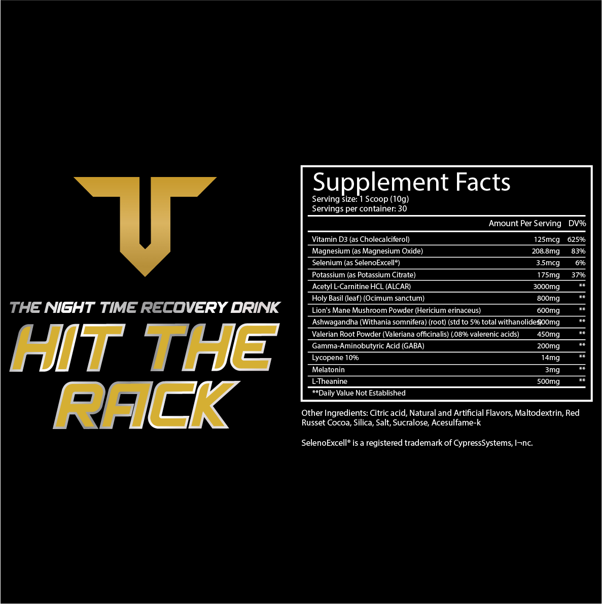 
                  
                    Hit The Rack Wholesale Case (12 Units) - Troponin Supplements
                  
                