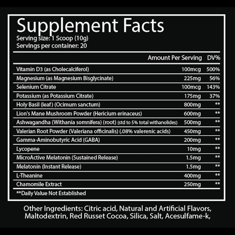 
                  
                    Hit The Rack - Night Time Recovery
                  
                