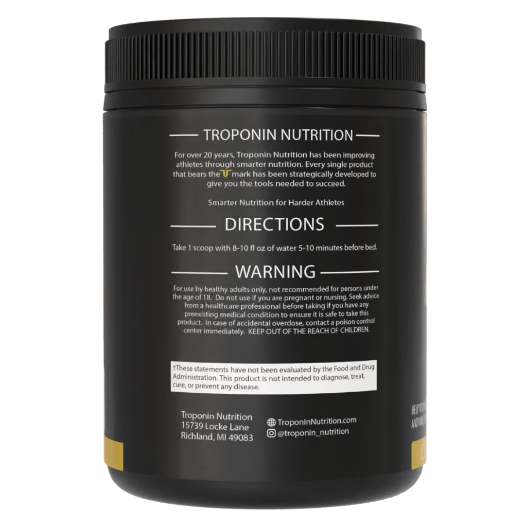 
                  
                    Hit The Rack - Night Time Recovery - Troponin Supplements
                  
                