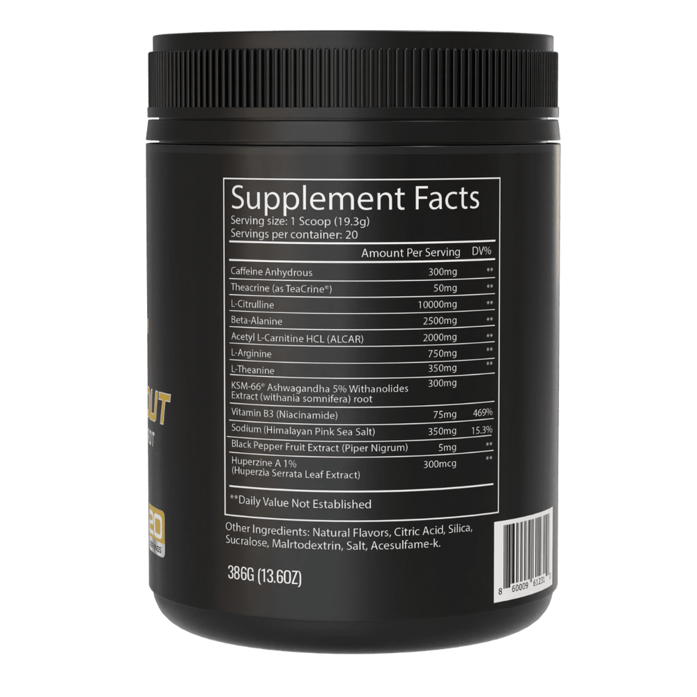 
                  
                    WTF Pre - Workout - Troponin Supplements
                  
                