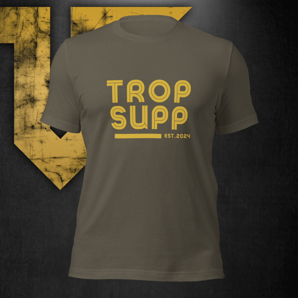 Trop Supp Retro Tee - Troponin Supplements