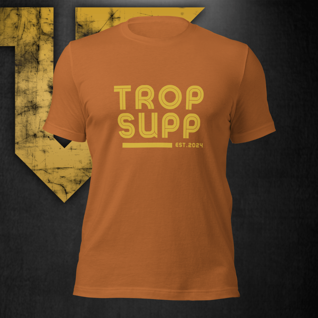 
                  
                    Trop Supp Retro Tee - Troponin Supplements
                  
                