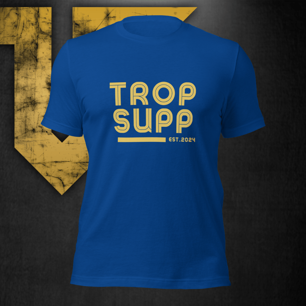 
                  
                    Trop Supp Retro Tee - Troponin Supplements
                  
                