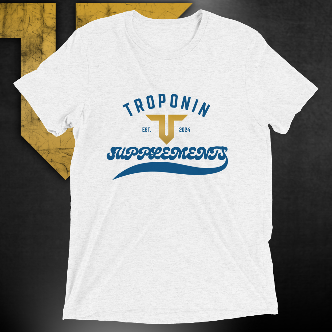 
                  
                    Troponin Supplements - Retro Baseball Tee
                  
                