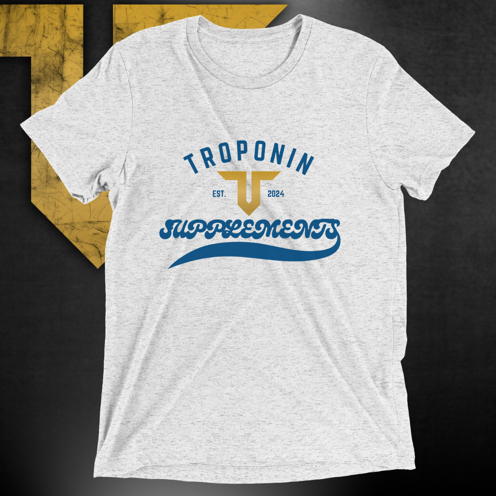 
                  
                    Troponin Supplements - Retro Baseball Tee
                  
                