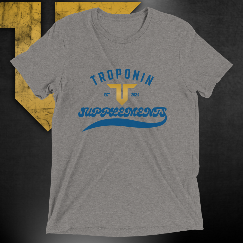 
                  
                    Troponin Supplements - Retro Baseball Tee
                  
                