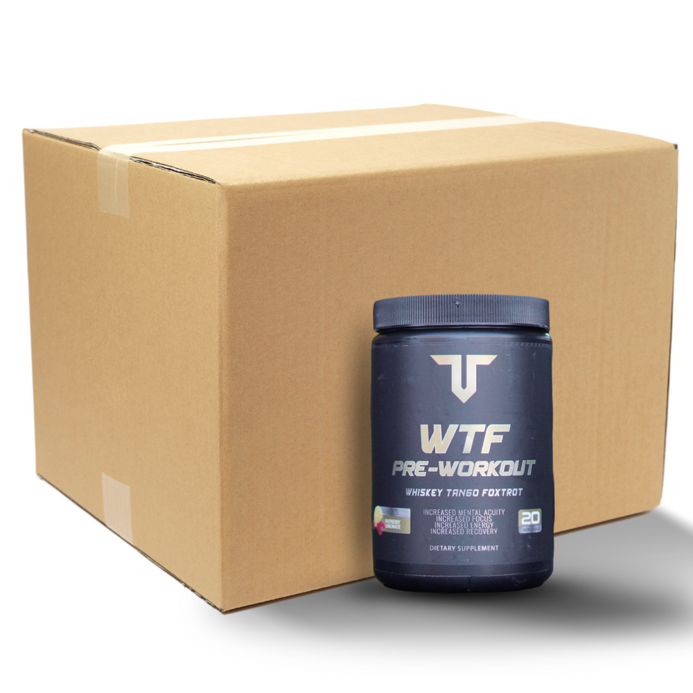 WTF Pre-Workout Wholesale Case (12 Units)