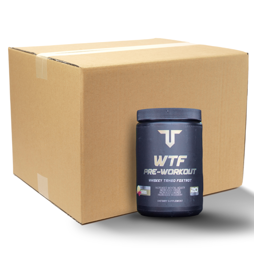 
                  
                    WTF Pre-Workout Wholesale Case (12 Units)
                  
                